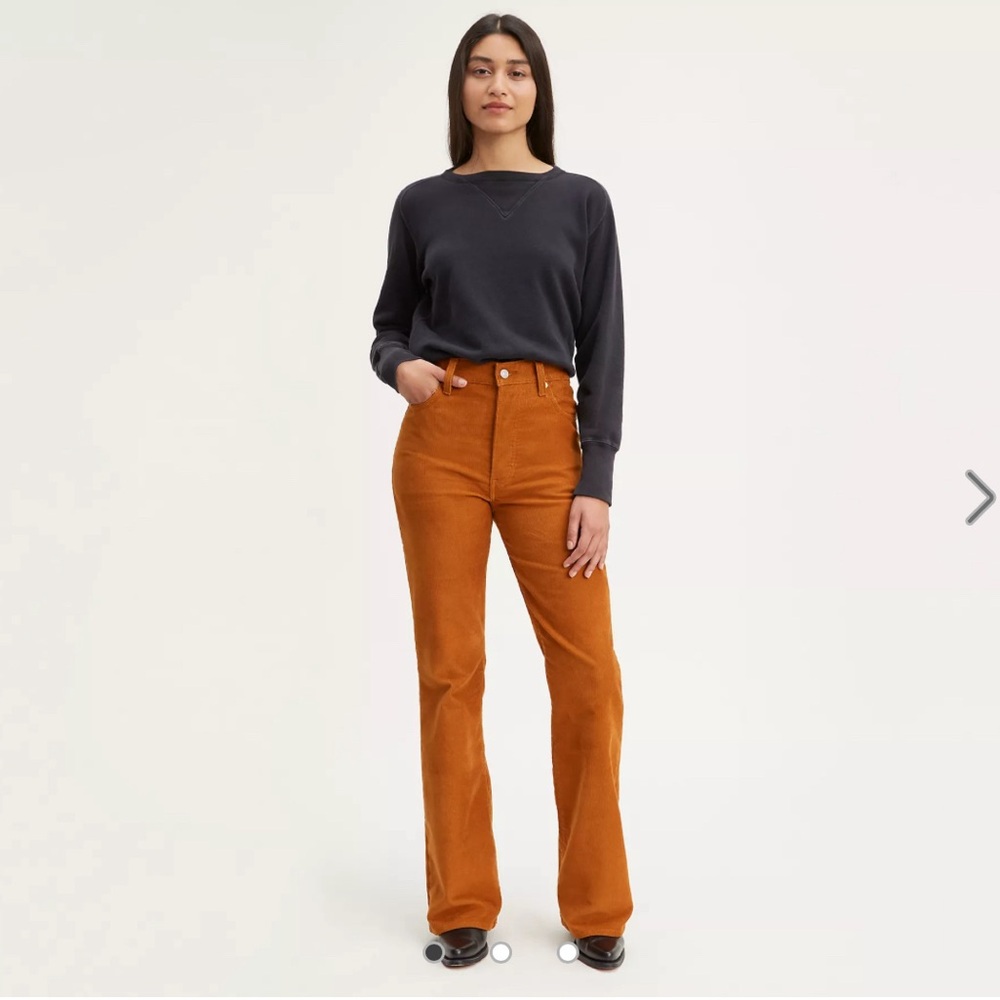 Levi’s ribcage flare corduroy